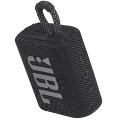 JBL Bluetooth hordozható hangszóró, 4.2W, v5.1, felakasztható, vízálló, Go 3, fekete (RS133689)