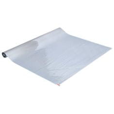 Greatstore ezüst PVC tükröző statikus napsugárzás elleni fólia 60 x1000 cm
