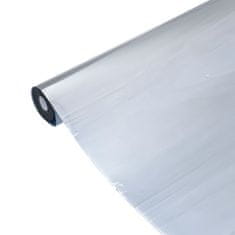 Greatstore ezüst PVC tükröző statikus napsugárzás elleni fólia 60 x1000 cm