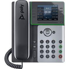 POLY Edge E320 IP telefon Fekete, Ezüst 8 sorok
