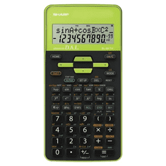 Sharp EL-531TH számológép Hordozható Tudományos számológép Fekete, Zöld (EL-531TH)