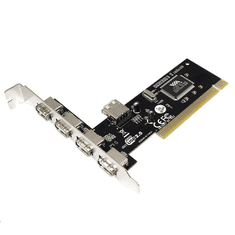 LogiLink 4+1xUSB2.0 bővítő kártya PCI (PC0028) (PC0028)
