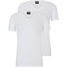 Hugo Boss 2 PACK - férfi póló BOSS Slim Fit 50475292-100 (Méret XL)
