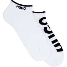 Hugo Boss 2 PACK - férfi zokni HUGO 50468111-100 (Méret 43-46)