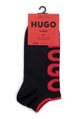 Hugo Boss 2 PACK - női zokni HUGO 50469274-001 (Méret 35-38)
