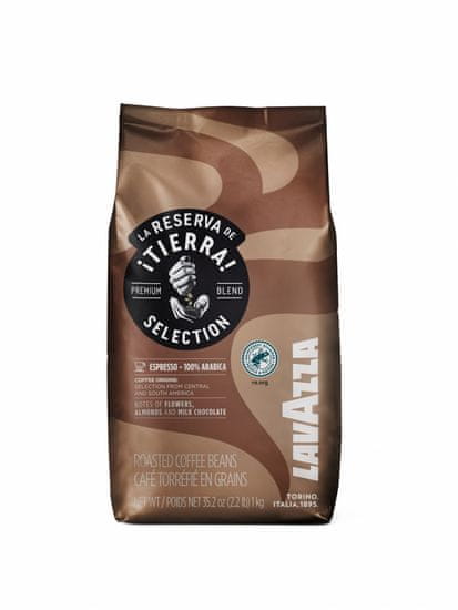 Lavazza Tierra szemes kávé, 1 kg
