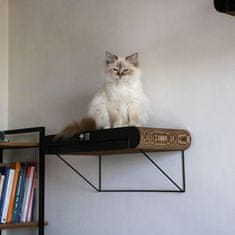EBI D&D I LOVE HAPPY CATS David I Falra szerelhető karton polc macskáknak 60x29x24cm