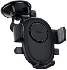 BASEUS UltraControl Lite sorozatú műszerfalra szerelhető autós tartó, fekete C40351700111-00