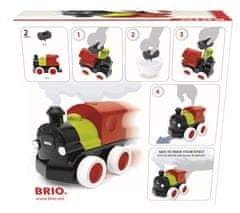 Brio 30411 Gőzmozdony Steam & Go