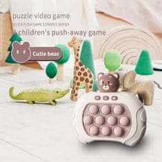 Netscroll  Interaktívna senzorická herná konzola pre prsty pre deti, zlepšuje koordináciu a kreativitu, svietiace luminescenčné tlačidlá, hra uvoľňuje stres, ideálne ako darčeky na narodeniny, FastFingers
