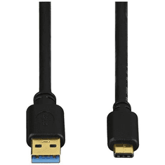 Hama 00135735 USB kábel 0,75 M USB 3.2 Gen 1 (3.1 Gen 1) USB A USB C Fekete (HAMA135735)