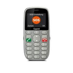Gigaset GL390 Senior S30853-H1177-R601 0.32GB Dual SIM Ezüst Hagyományos telefon