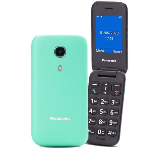 PANASONIC KX-TU400EXC 1GB 1GB Single SIM Zöld Hagyományos telefon