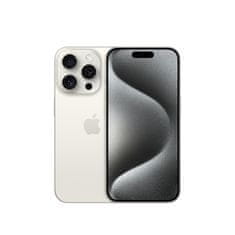 Apple iPhone 15 Pro 5G MTV43SX/A 8GB 256GB Dual SIM Fehér Okostelefon