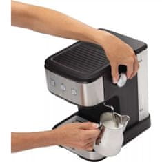 Gorenje ESCM12MBK Eszpresszó Kávéfőző 850W 1.5L Ezüst-fekete