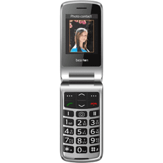 Beafon SL605 2,4" Flip Mobiltelefon FEKETE (129767)