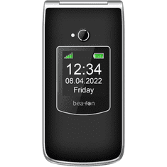 Beafon SL605 2,4" Flip Mobiltelefon FEKETE