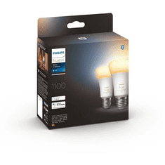 PHILIPS Hue White Ambiance LED fényforrás E27 8W 2db/cs + Hue Motion Sensor EU (PHL23010set) (PHL23010set)