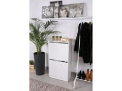 sarcia.eu BISSA Fehér cipős szekrény két rekesszel 49x93 cm IKEA