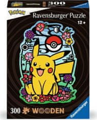 Ravensburger Pikachu fa vázlatos puzzle 300 darab