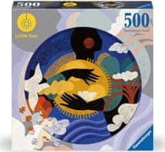 Ravensburger Little Sun Round Puzzle: The Right Feel 500 Pieces