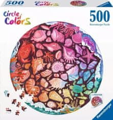 Ravensburger Kerek puzzle Színkör: Kagylók 500 db
