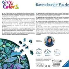 Ravensburger Kerek puzzle Színkör: Gomba 500 db