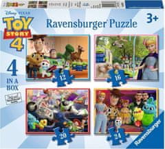 Ravensburger Puzzle Toy Story 4, 4 az 1-ben (12, 16, 20, 24 darab)