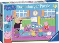 Ravensburger Rejtvény Peppa Pig: 35 darab az osztályban