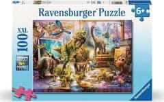 Ravensburger Puzzle dinoszauruszok életre kelnek XXL 100 darab