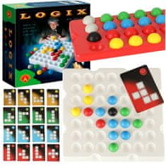 WOWO ALEXANDER Logix - Logikai társasjáték, 46 db, 10 év feletti gyerekeknek