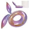 Felfújható Mermaid Galaxy XXL úszógyűrű Glitterrel, max 60kg