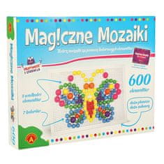WOWO ALEXANDER Magic Mosaics 600 db - Játék gombokkal 5 év feletti gyerekeknek