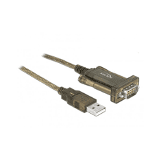 DELOCK DELOCK Adapter USB 2.0 Typ-A > 1 x Seriell DB9 RS-232