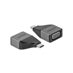 DELOCK USB Type-C Adapter zu VGA (DP Alt Mode) 1080p (64002)
