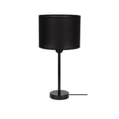 Safako Tamara asztali lámpa E27-es foglalat, 1 izzós, 40W fekete