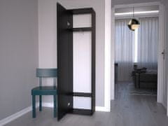 Safako Duo tükrös szekrény, fekete