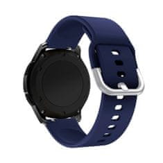 TKG Huawei Watch GT 3 Pro (46 mm) okosóra szíj - Strap - sötétkék szilikon szíj (szíj szélesség: 22 mm)
