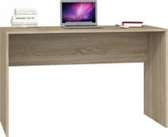 Safako Plus 2X2 polcos íróasztal, sonoma