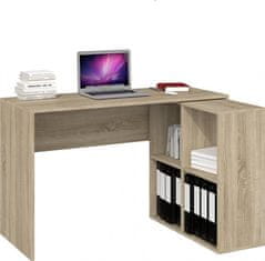 Safako Plus íróasztal, sonoma