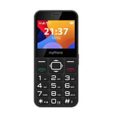 myPhone HALO 3 5902983617709 Single SIM Fekete Hagyományos telefon