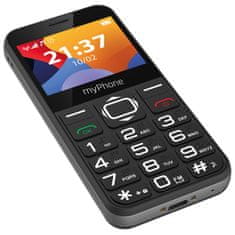 myPhone HALO 3 5902983617709 Single SIM Fekete Hagyományos telefon