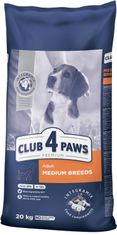 Club4Paws Premium száraztáp közepes fajtájú kutyáknak 20 kg