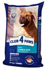 Club4Paws Premium hipoallergén szárazeledel minden fajtának bárány rizs 14 kg 