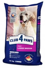 Club4Paws Premium száraztáp nagytestű felnőtt kutyáknak 14 kg