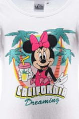 Disney 2-részes nyári póló és short szett Minnie egér vanília szín 3 év (98 cm)