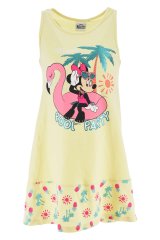 Disney Minnie Flamingós nyári ruha vanília szín 2-3 év (98 cm)