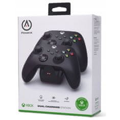 Power A Duo Charging Station, Xbox Series X|S, Xbox One, Fekete, Kontroller töltőállomás