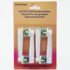 OEM 4 darab Oral-B kompatibilis, elektromos fogkefefej 25-A