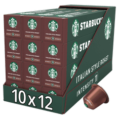 Starbucks Italian Style Roast by Nespresso Dark - kávékapuszla – 12x10 kapslí kávékapszula